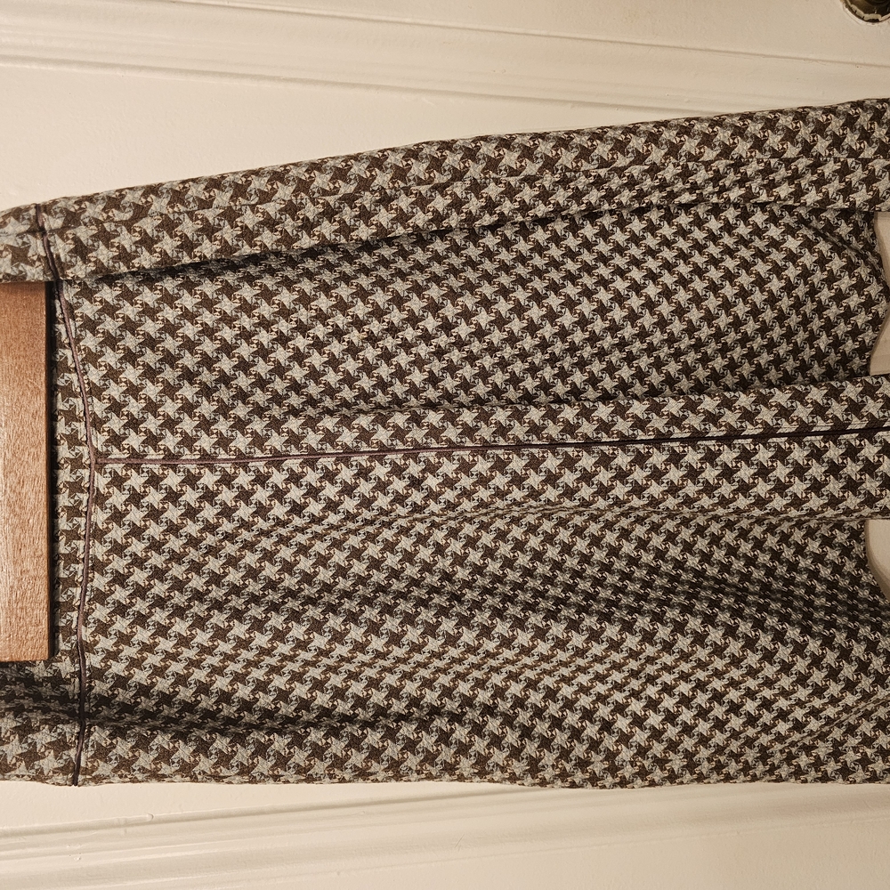 Ann Taylor Houndstooth Skirt